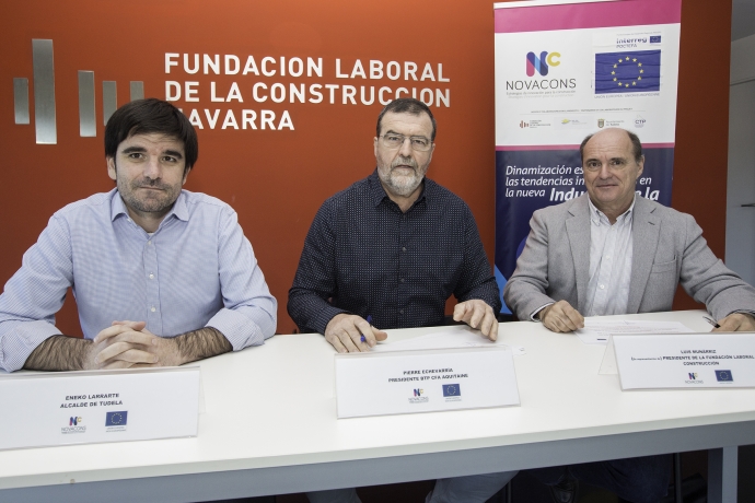 La innovación en la industria de la construcción apoyada en la capacitación profesional une a Navarra y Aquitania